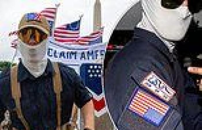 White supremacy group Patriot Front march on Washington D.C. trends now