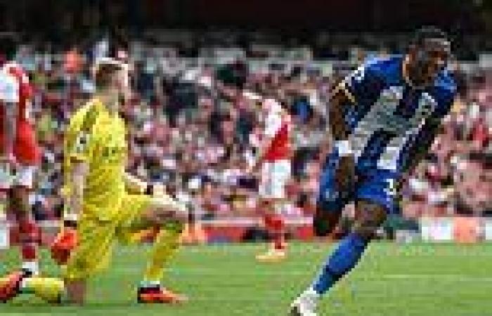 sport news Arsenal 0-3 Brighton: Gunners' title hopes dealt another blow after Seagulls ... trends now