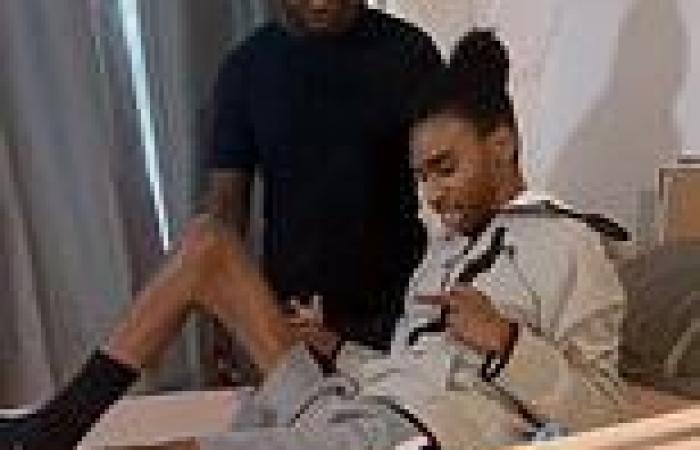 Moment teenager attempts to sit up for first time in two years after stabbing ... trends now