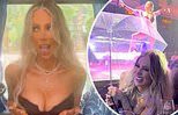Olivia Attwood kicks off her hen do with a 'funeral' themed night out trends now