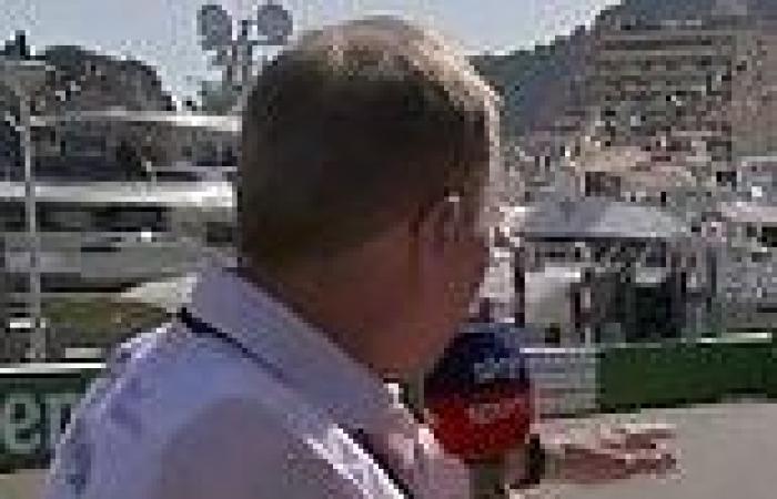sport news Sky Sports F1 commentator Martin Brundle gets very close to the track at ... trends now