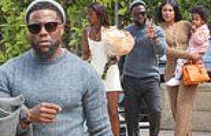 Kevin Hart and wife Eniko take daughter Heaven out to celebrate graduation at ... trends now