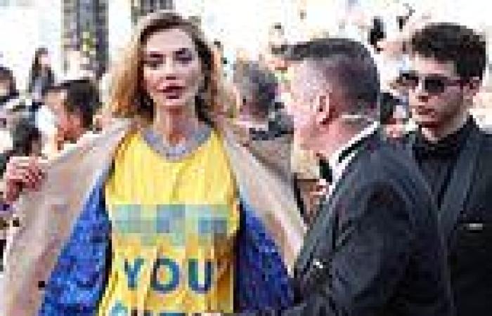 Ukrainian model Alina Baikova, 34, makes a bold fashion statement on the Cannes ... trends now