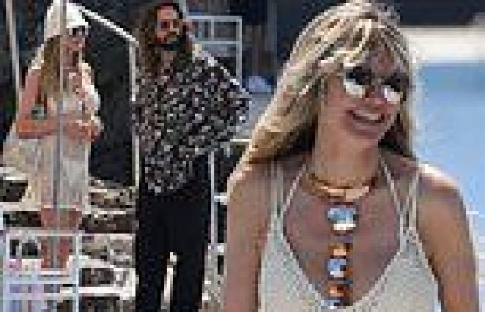 Heidi Klum dons white bikini with husband Tom Kaulitz in Cannes trends now