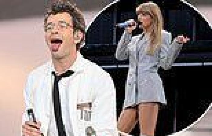 Matty Healy rebelliously alludes to Taylor Swift romance during gig trends now