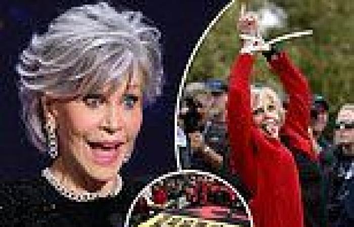 Jane Fonda calls for men to be arrested and jailed as she blames white men for ... trends now