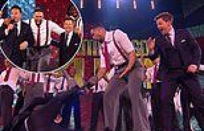 Ant McPartlin slips live on stage in chaotic entrance on first Britain's Got ... trends now
