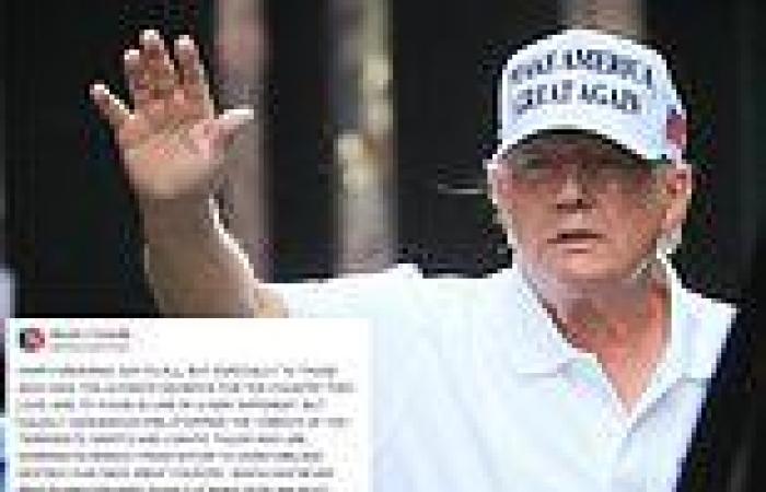 Trump leaves Trump Tower and heads for golf course after ripping into 'misfits ... trends now