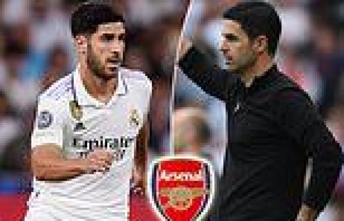 sport news Arsenal 'set to battle AC Milan and PSG for Real Madrid forward Marco Asensio' trends now