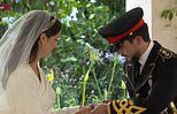 The royal wedding of the summer! Crown Prince Hussein of Jordan ties-the-knot ... trends now