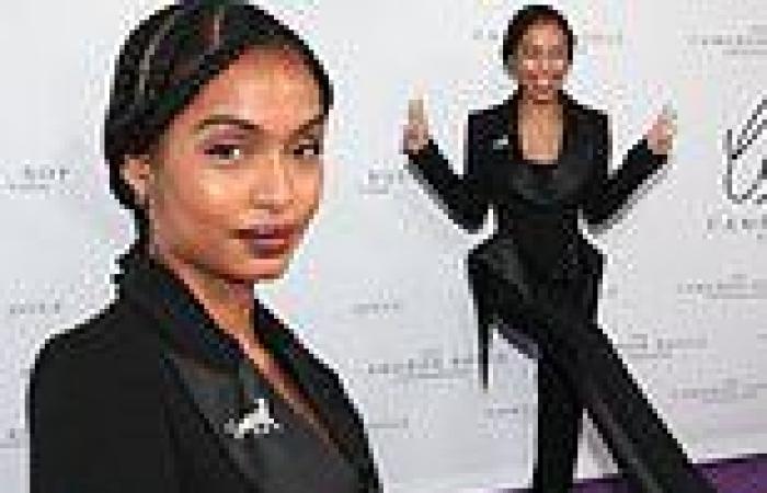 Yara Shahidi rocks a chic black look while hitting the red carpet at the Cam ... trends now