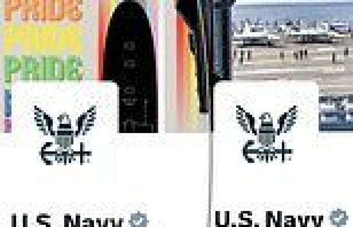 Navy scrubs LGBTQ posts from Twitter and Instagram and removes its rainbow ... trends now