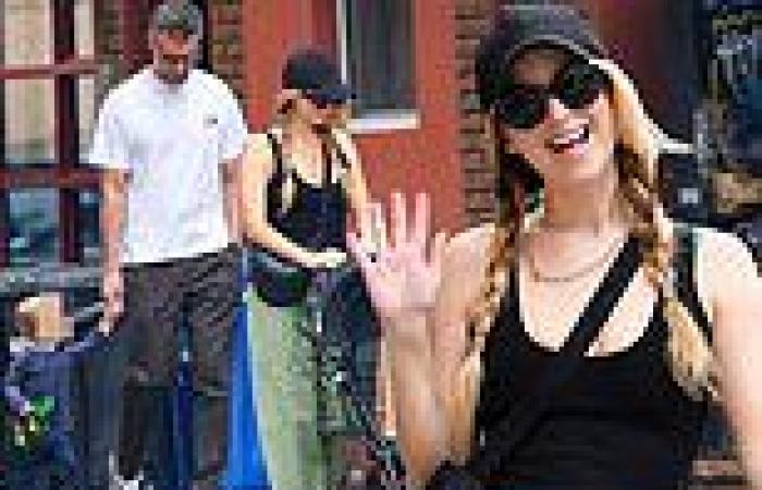 Jennifer Lawrence beams with joy as she and husband Cooke Maroney take son Cy, ... trends now