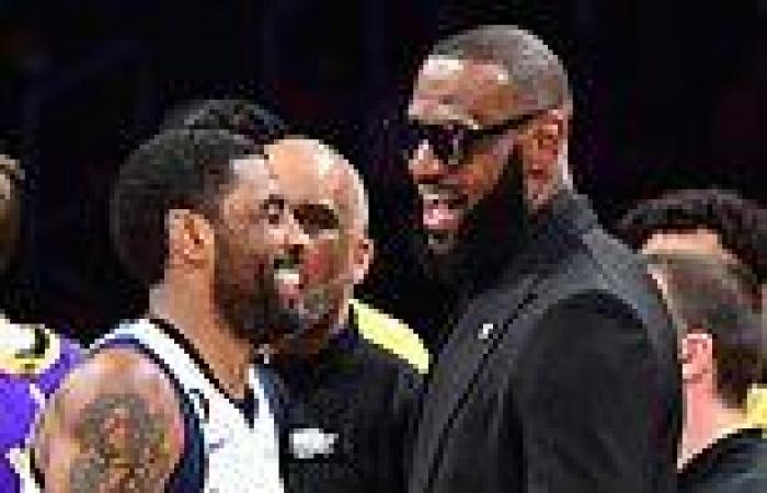 sport news Kyrie Irving 'has contacted LeBron James in a bid to lure him to Dallas this ... trends now