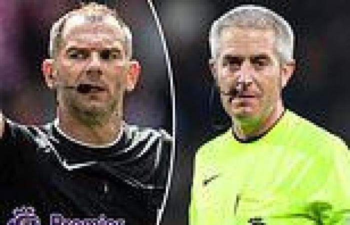sport news EFL referees Tim Robinson and Darren Bond promoted to Premier League for ... trends now