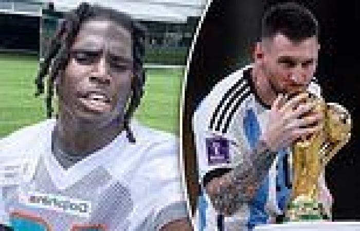 sport news Dolphins star Tyreek Hill welcomes Lionel Messi to Miami trends now