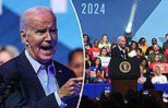 Biden attends first rally of his 2024 re-election campaign trends now