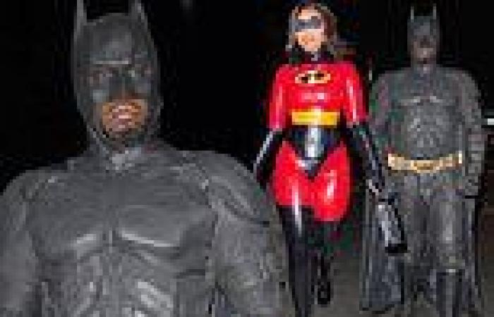 Diddy transforms into Batman as he arrives at Halloween party in a Batmobile ... trends now
