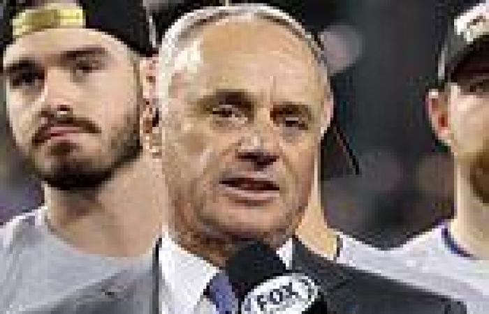 sport news Baseball fans poke fun at MLB commissioner Rob Manfred as his voice breaks ... trends now