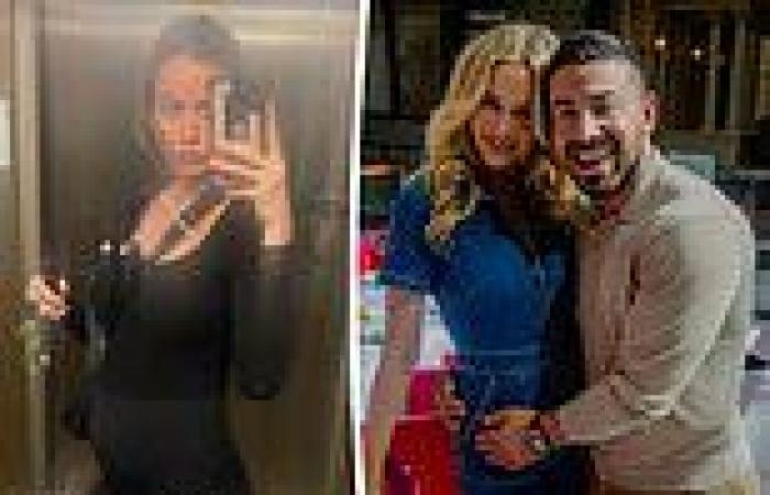 Pregnant Simone Holtznagel flaunts her growing baby bump after announcing she ... trends now