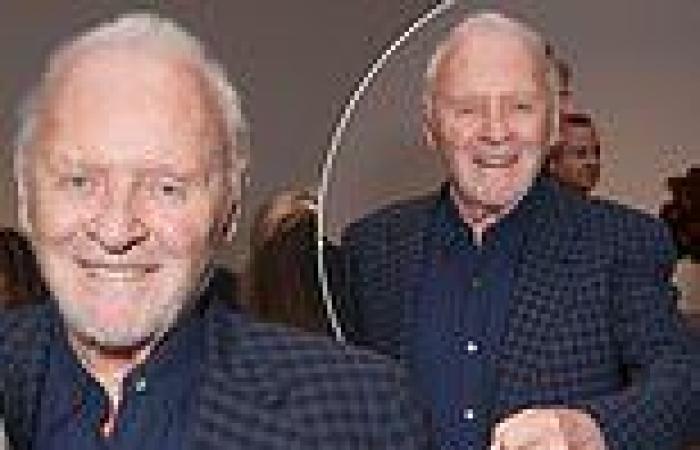 Anthony Hopkins, 85, wows with his age-defying smooth visage as he attends the ... trends now