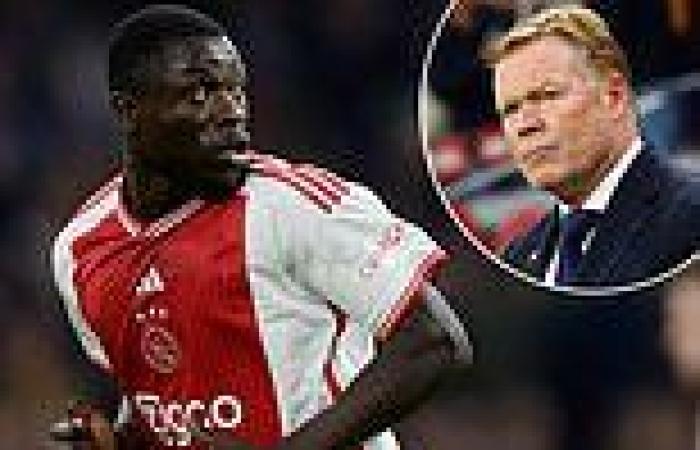 sport news Ajax star Brian Brobbey claims he 'can live with' Ronald Koeman's criticism at ... trends now
