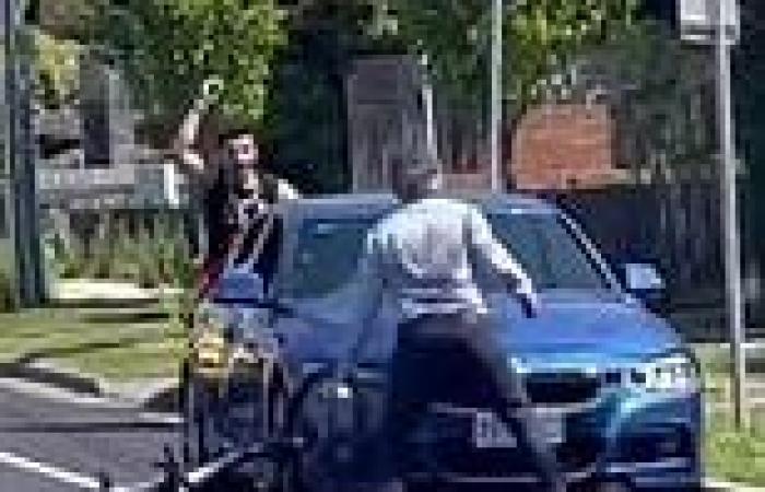 Broadmeadows road rage: Terrifying moment ute driver hurls a bicycle at a man ... trends now