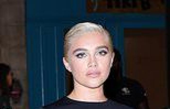 Florence Pugh is hit in face by thrown object as she appears on Dune: Part Two ... trends now