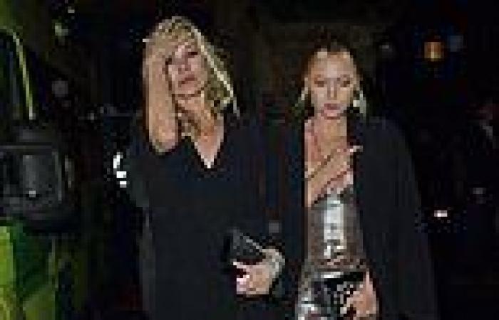 Kate Moss makes a rare public appearance with model daughter Lila as they make ... trends now