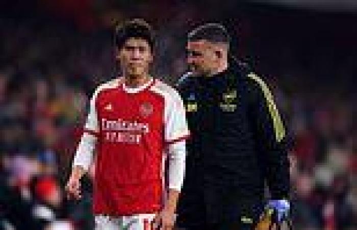 sport news Arsenal defender Takehiro Tomiyasu expected to miss festive period with a calf ... trends now