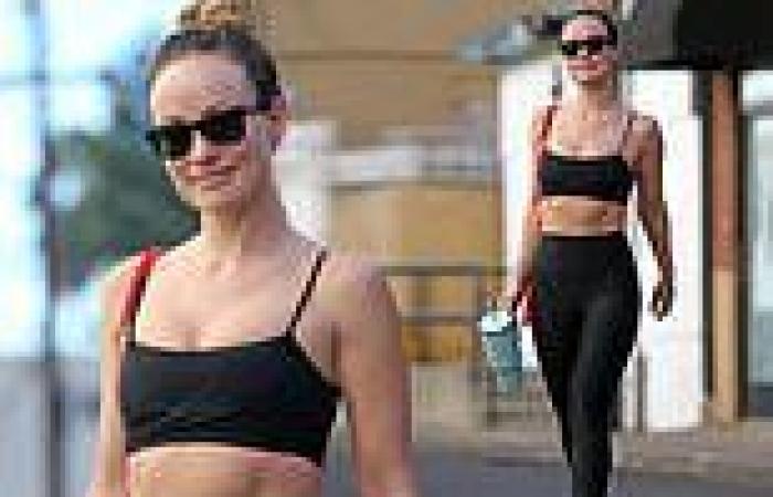 Olivia Wilde puts her fit figure on display as she emerges from the gym in ... trends now