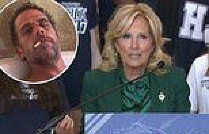 Jill Biden speaks at school called HUNTER HIGH as first son continues to battle ... trends now