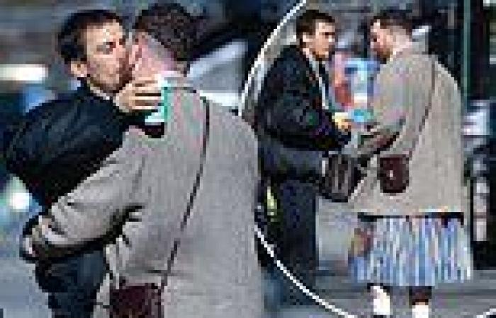 Sam Smith packs on the PDA with their fashion designer boyfriend Christian ... trends now