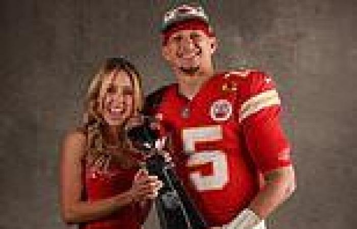 Brittany Mahomes shares portraits where she is posing with her Chiefs ... trends now