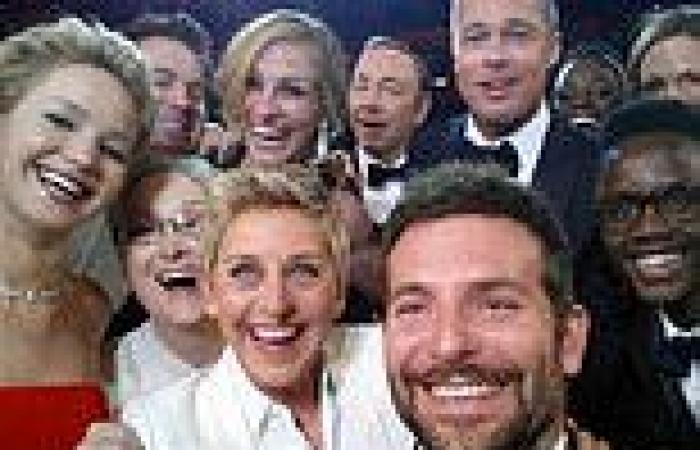 Ellen Degeneres' A-list Oscars selfie with Jennifer Lawrence, Brad Pitt, ... trends now