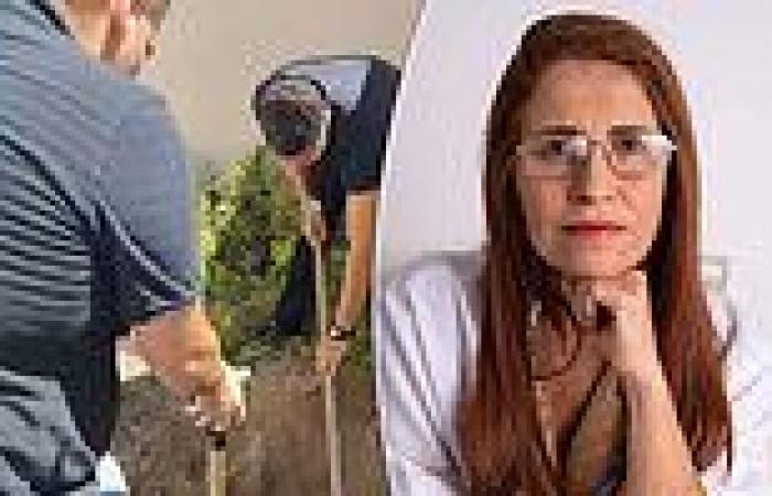 Moment body of Brazilian doctor, 53, is found buried in the backyard of her ... trends now