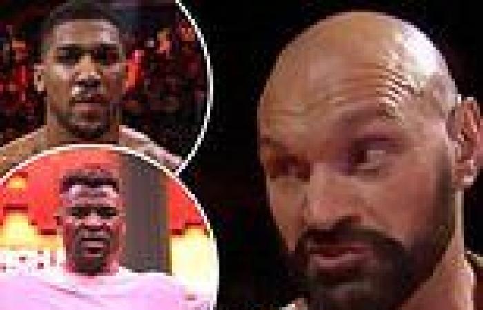 sport news Tyson Fury backs Anthony Joshua to beat Francis Ngannou 'COMFORTABLY' if he ... trends now