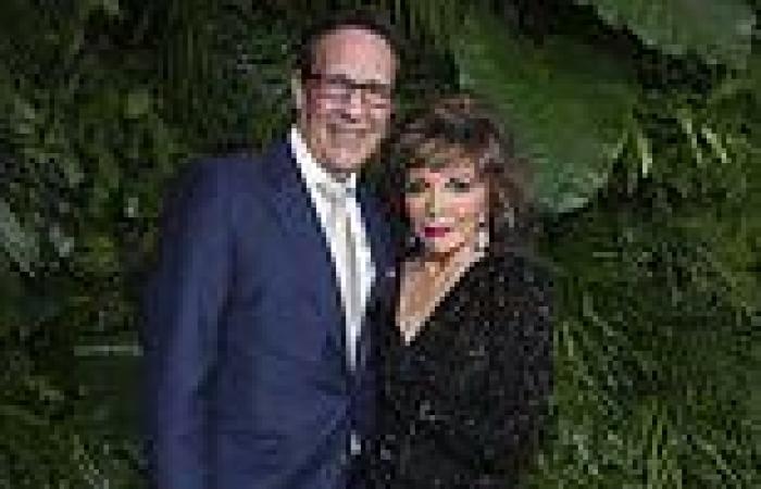 Dame Joan Collins, 90, looks glamorous in a black sequin dress as she joins ... trends now