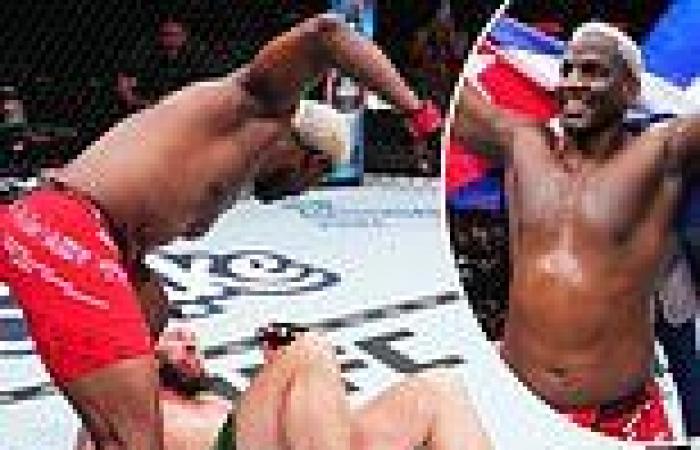 sport news Heavyweight Robelis Despaigne wins his UFC debut in just 18 seconds... as the ... trends now