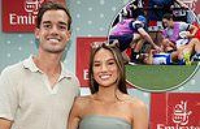 Jy Simpkin's girlfriend gives health update on concussed AFL player after ... trends now