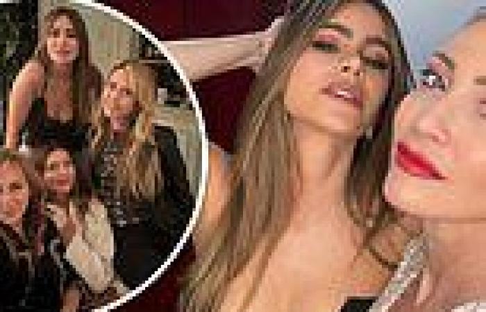 Sofia Vergara puts on a busty display while dancing the night away as she ... trends now