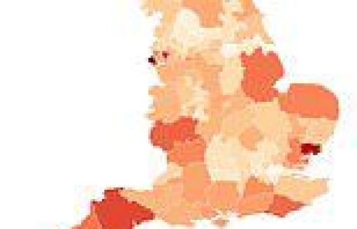 England's sleeping pill hotspots revealed: Map reveals one in 30 patients were ... trends now