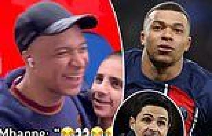 sport news Kylian Mbappe LAUGHS when an Arsenal fan invites him to join the Gunners and ... trends now
