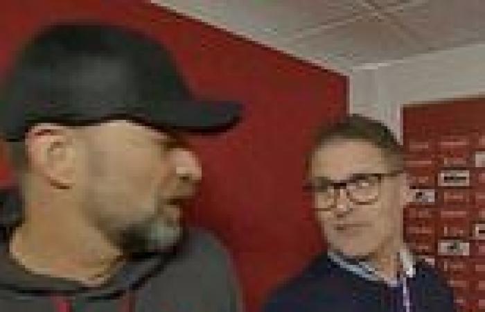 sport news New extended footage shows Jurgen Klopp in face-to-face square-up with TV ... trends now