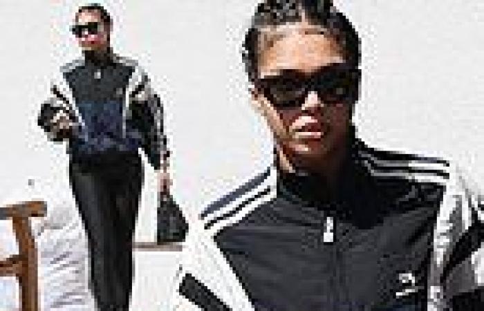 Rumored Diddy ex Lori Harvey dazzles in a Balenciaga outfit after a Pilates ... trends now