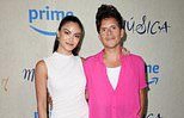 Camila Mendes is a vision in white next to boyfriend of 2 years Rudy Mancuso at ... trends now