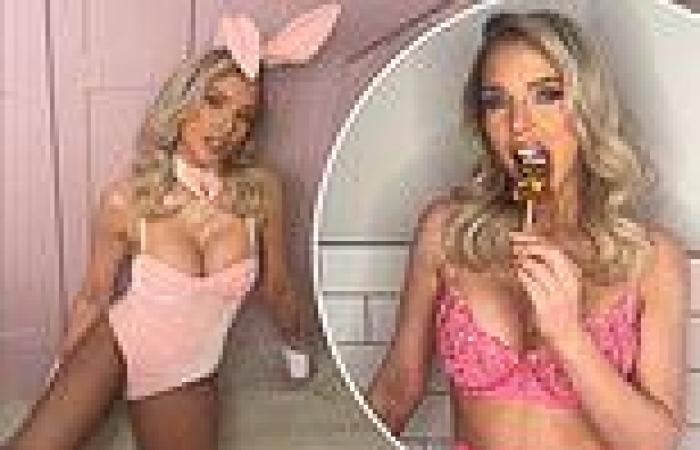 Who says Easter is for kids? Helen Flanagan strips down to Playboy Bunny themed ... trends now