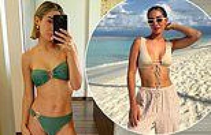 Frankie Bridge shows off her incredibly toned physique in an array of skimpy ... trends now