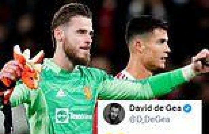 sport news David de Gea jokingly asks 'who' as he responds to former Man United team-mate ... trends now