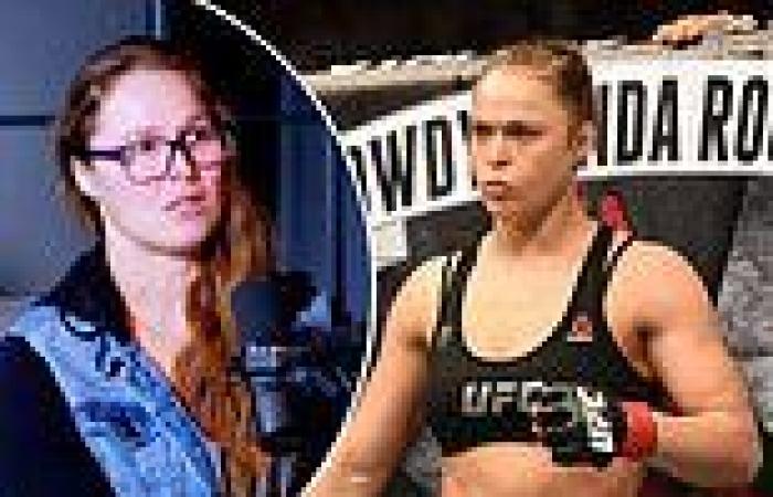 sport news Former UFC champion Ronda Rousey reveals she battled suicidal thoughts after ... trends now